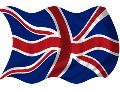 Le drapeau anglais trne firement 